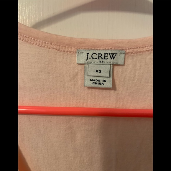 J. Crew crochet tank top- light pink - Picture 2 of 4